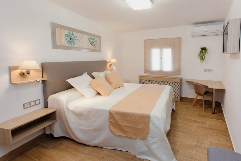 Habitación matrimonial super confortable de casa felizia en denia.